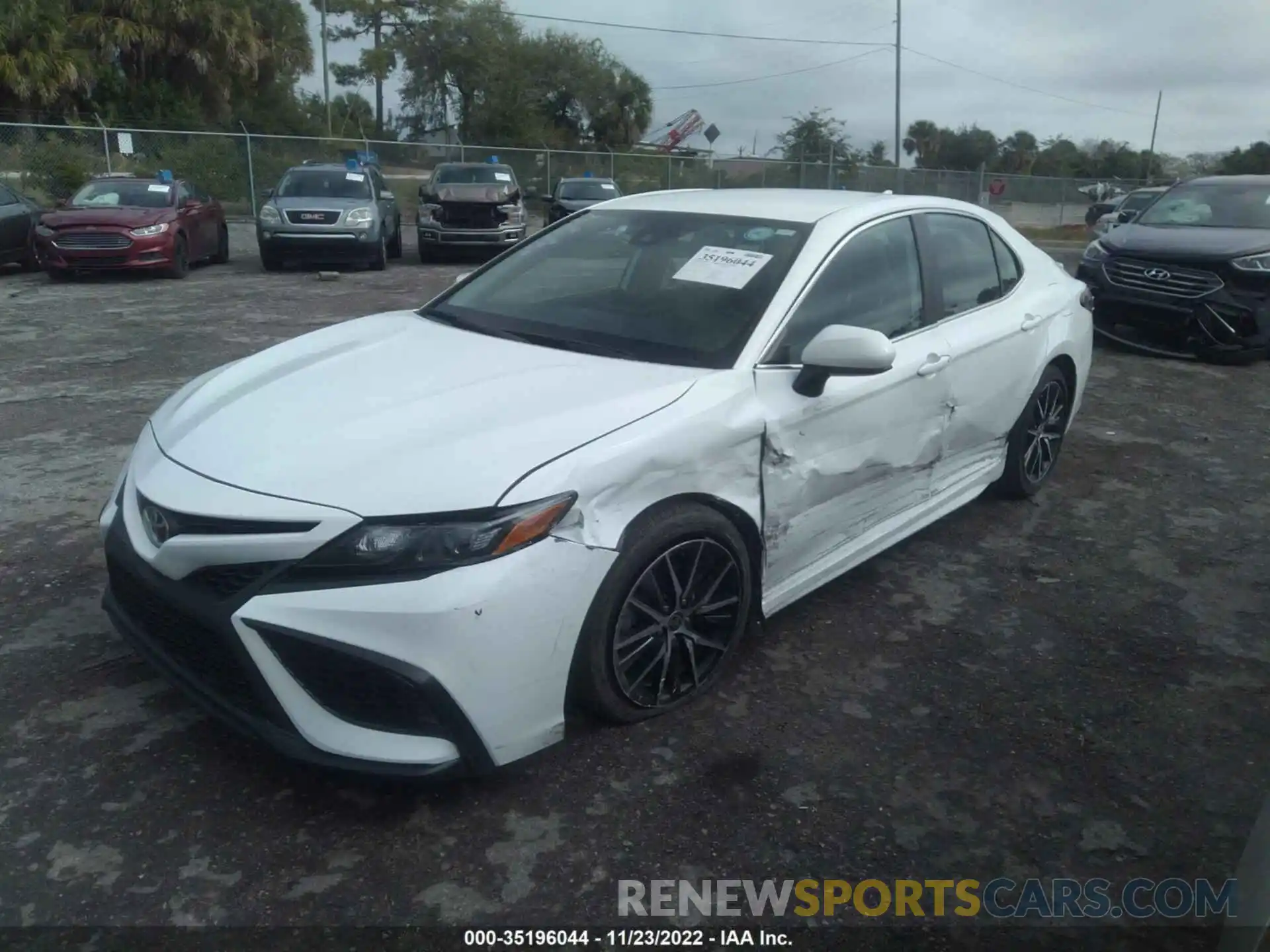 2 Photograph of a damaged car 4T1G11AK2MU530319 TOYOTA CAMRY 2021