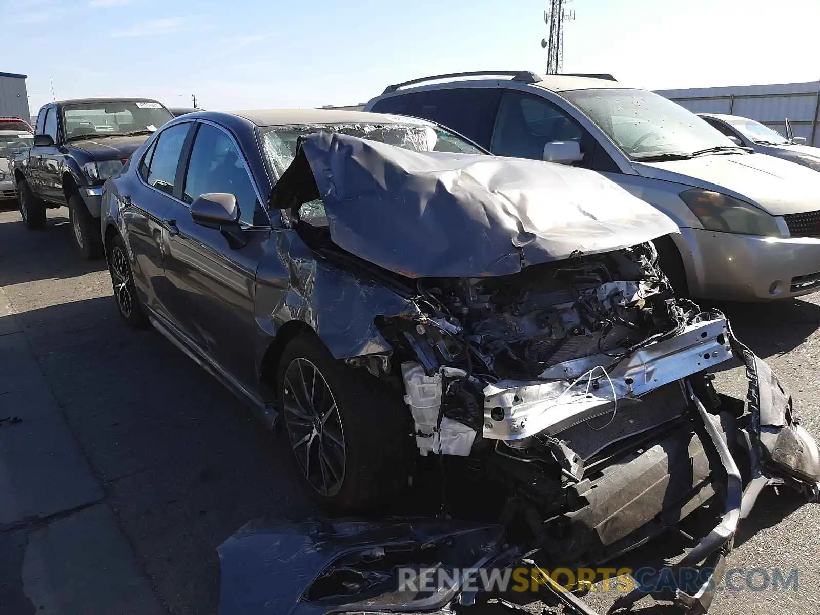 1 Photograph of a damaged car 4T1G11AK2MU531664 TOYOTA CAMRY 2021