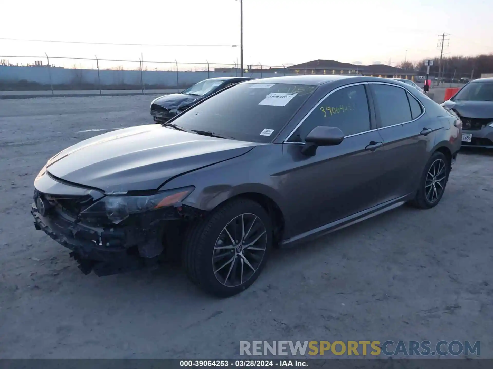 2 Photograph of a damaged car 4T1G11AK2MU535701 TOYOTA CAMRY 2021