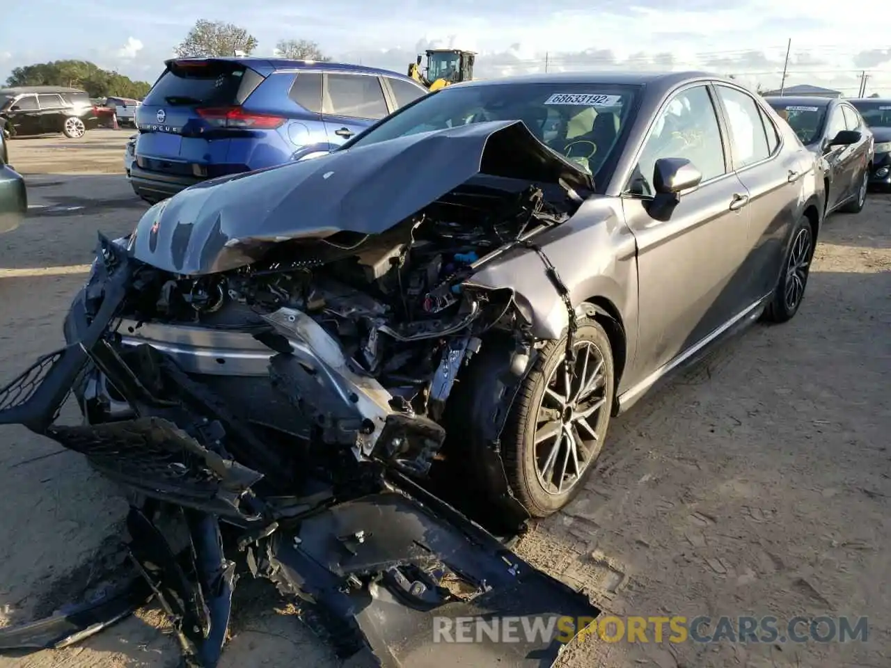 1 Photograph of a damaged car 4T1G11AK2MU538565 TOYOTA CAMRY 2021