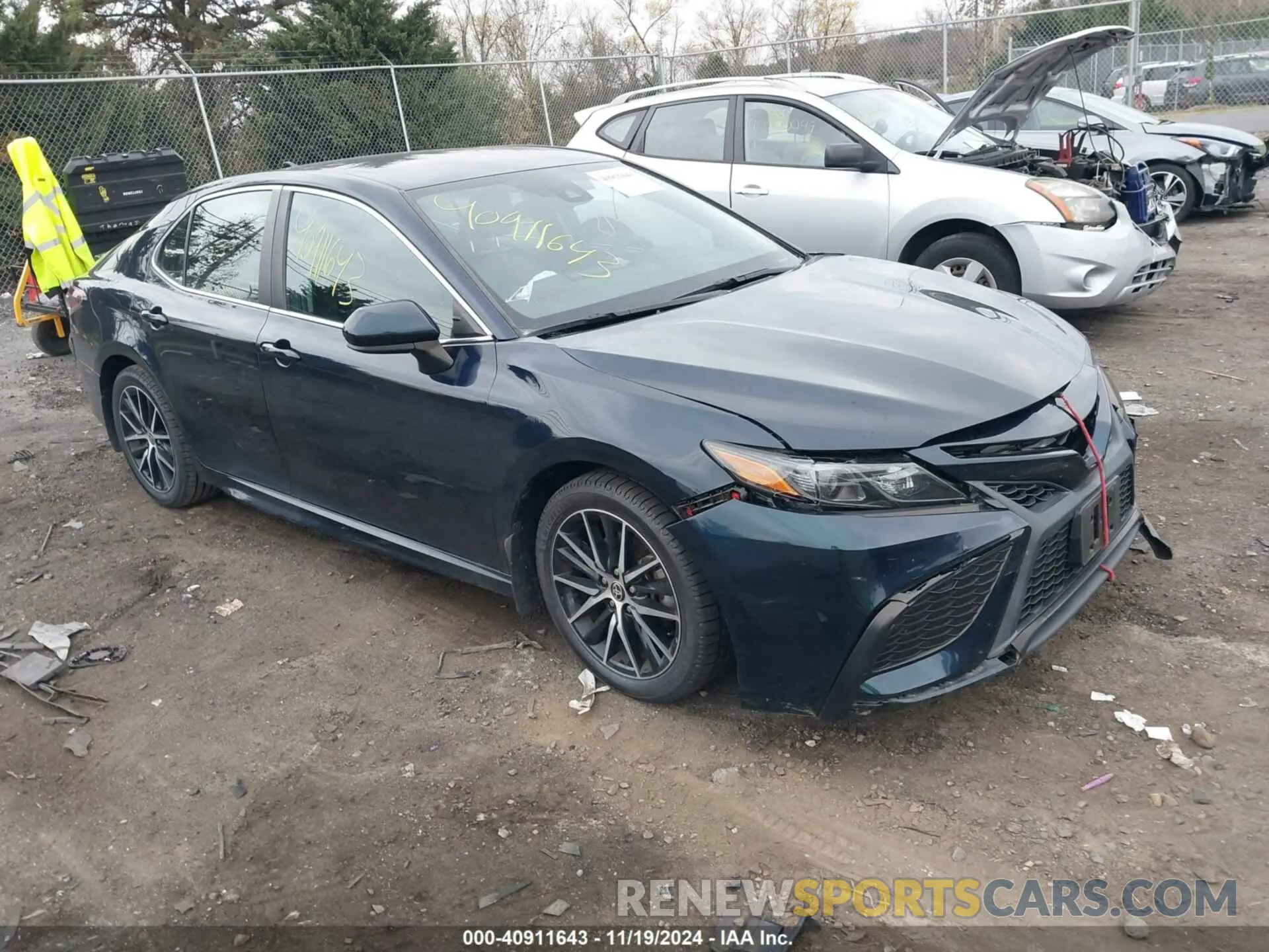 1 Photograph of a damaged car 4T1G11AK2MU542437 TOYOTA CAMRY 2021
