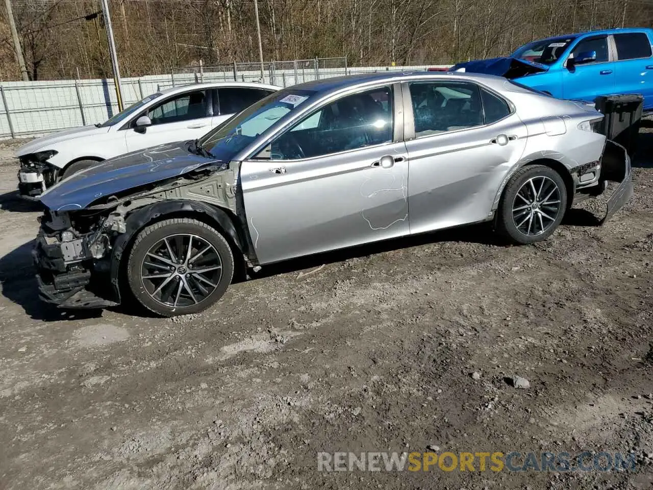 1 Photograph of a damaged car 4T1G11AK2MU544396 TOYOTA CAMRY 2021