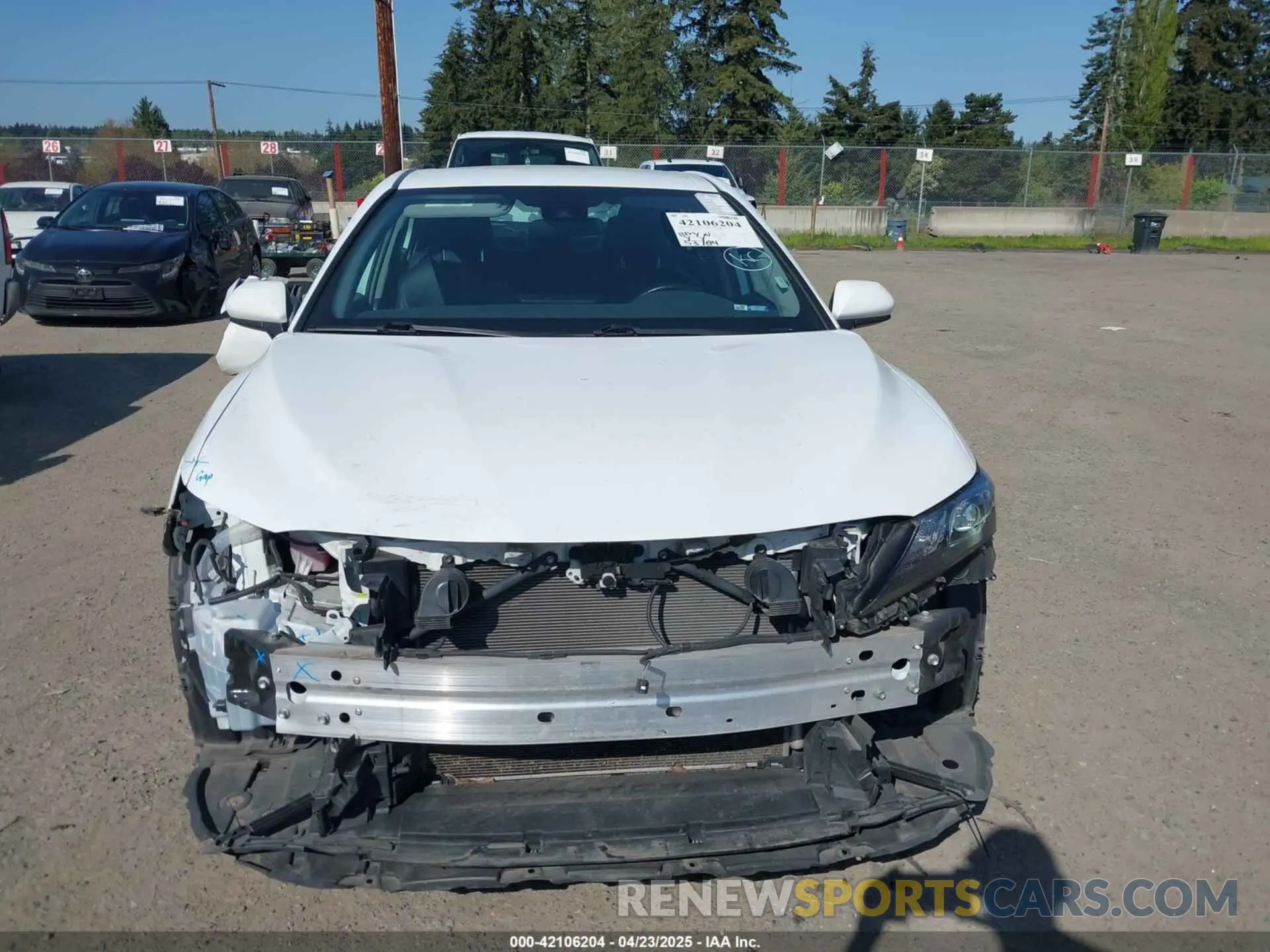 13 Photograph of a damaged car 4T1G11AK2MU547086 TOYOTA CAMRY 2021