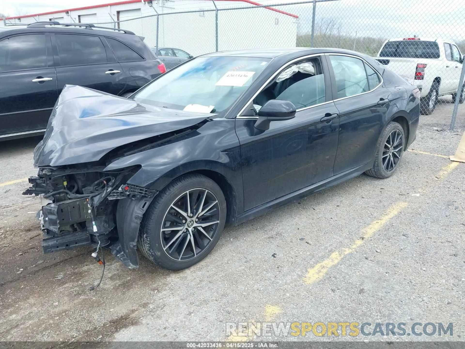 2 Photograph of a damaged car 4T1G11AK2MU548996 TOYOTA CAMRY 2021