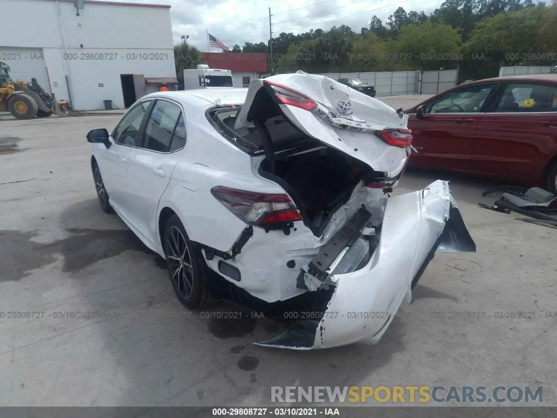 3 Photograph of a damaged car 4T1G11AK2MU553678 TOYOTA CAMRY 2021