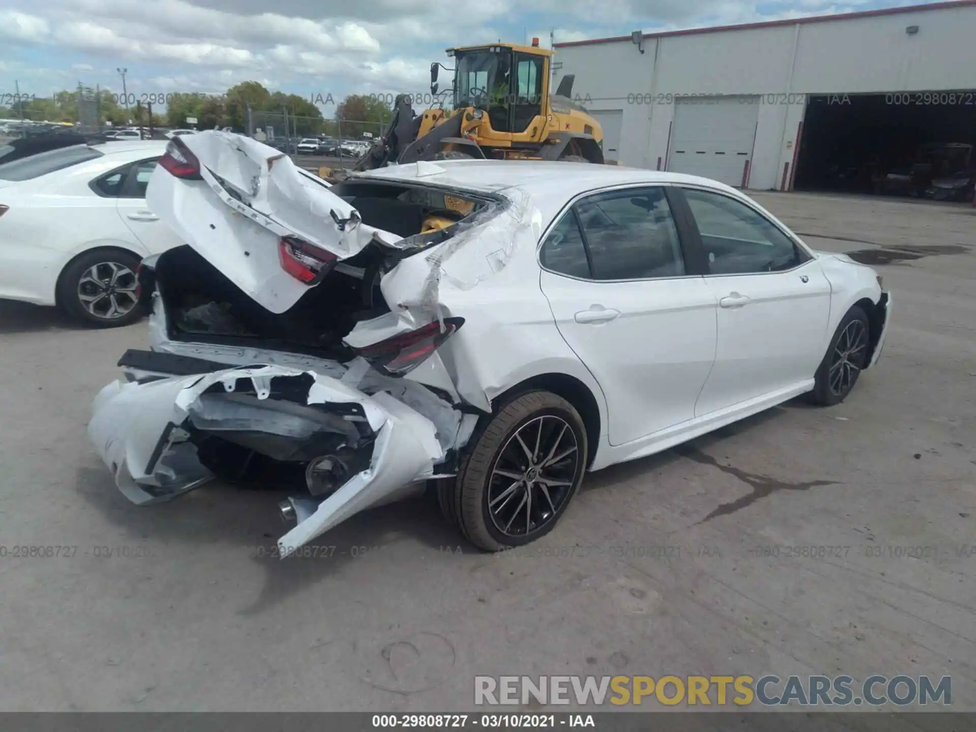 4 Photograph of a damaged car 4T1G11AK2MU553678 TOYOTA CAMRY 2021