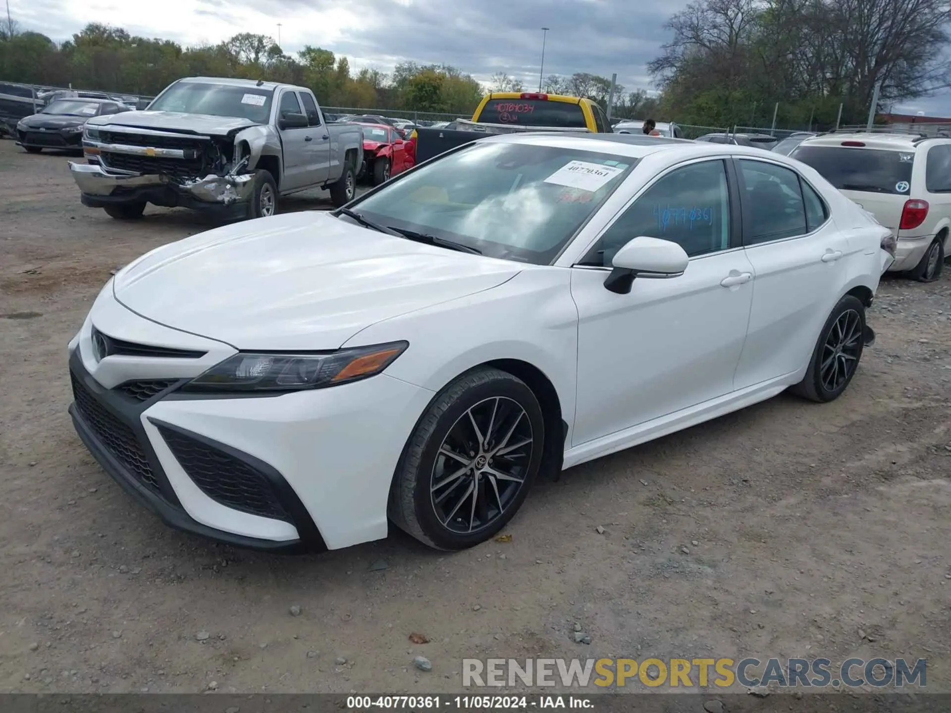 2 Photograph of a damaged car 4T1G11AK2MU561313 TOYOTA CAMRY 2021