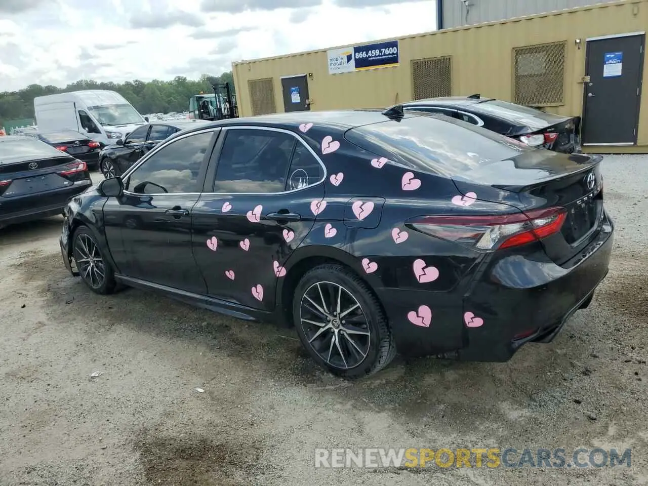 2 Photograph of a damaged car 4T1G11AK2MU563031 TOYOTA CAMRY 2021