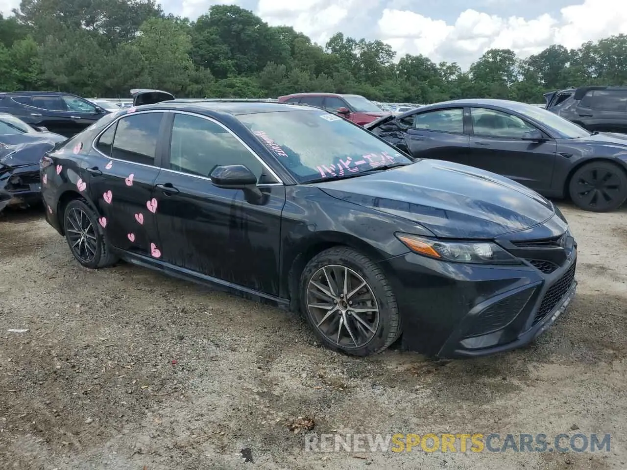 4 Photograph of a damaged car 4T1G11AK2MU563031 TOYOTA CAMRY 2021