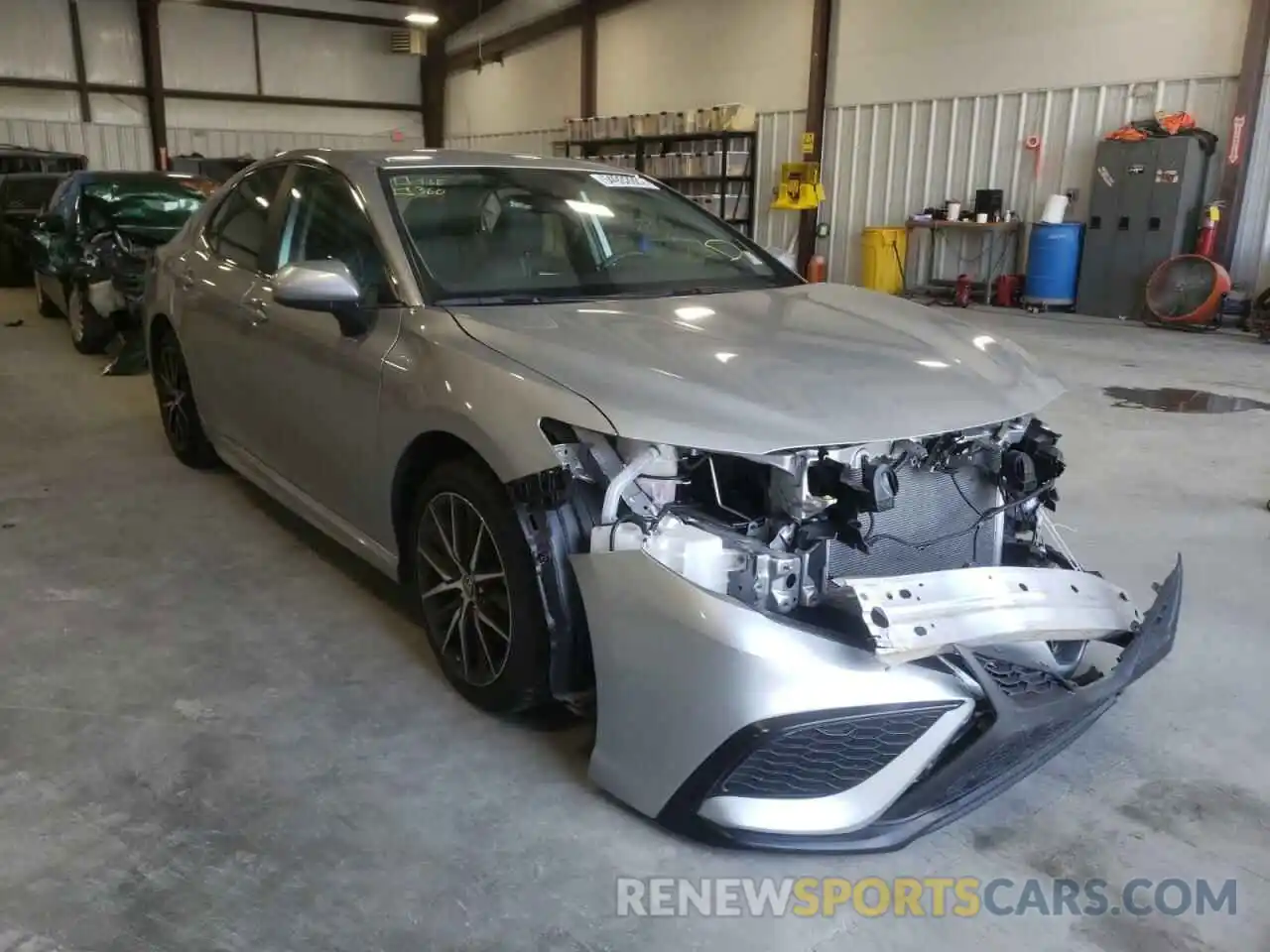 1 Photograph of a damaged car 4T1G11AK2MU573560 TOYOTA CAMRY 2021