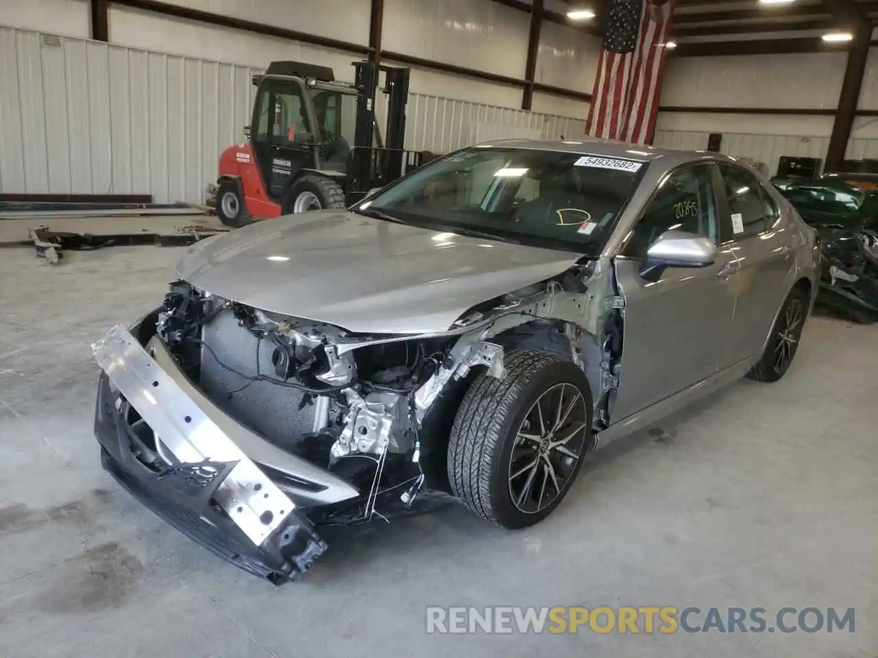 2 Photograph of a damaged car 4T1G11AK2MU573560 TOYOTA CAMRY 2021