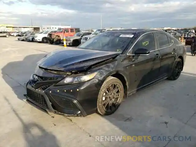 2 Photograph of a damaged car 4T1G11AK2MU574773 TOYOTA CAMRY 2021