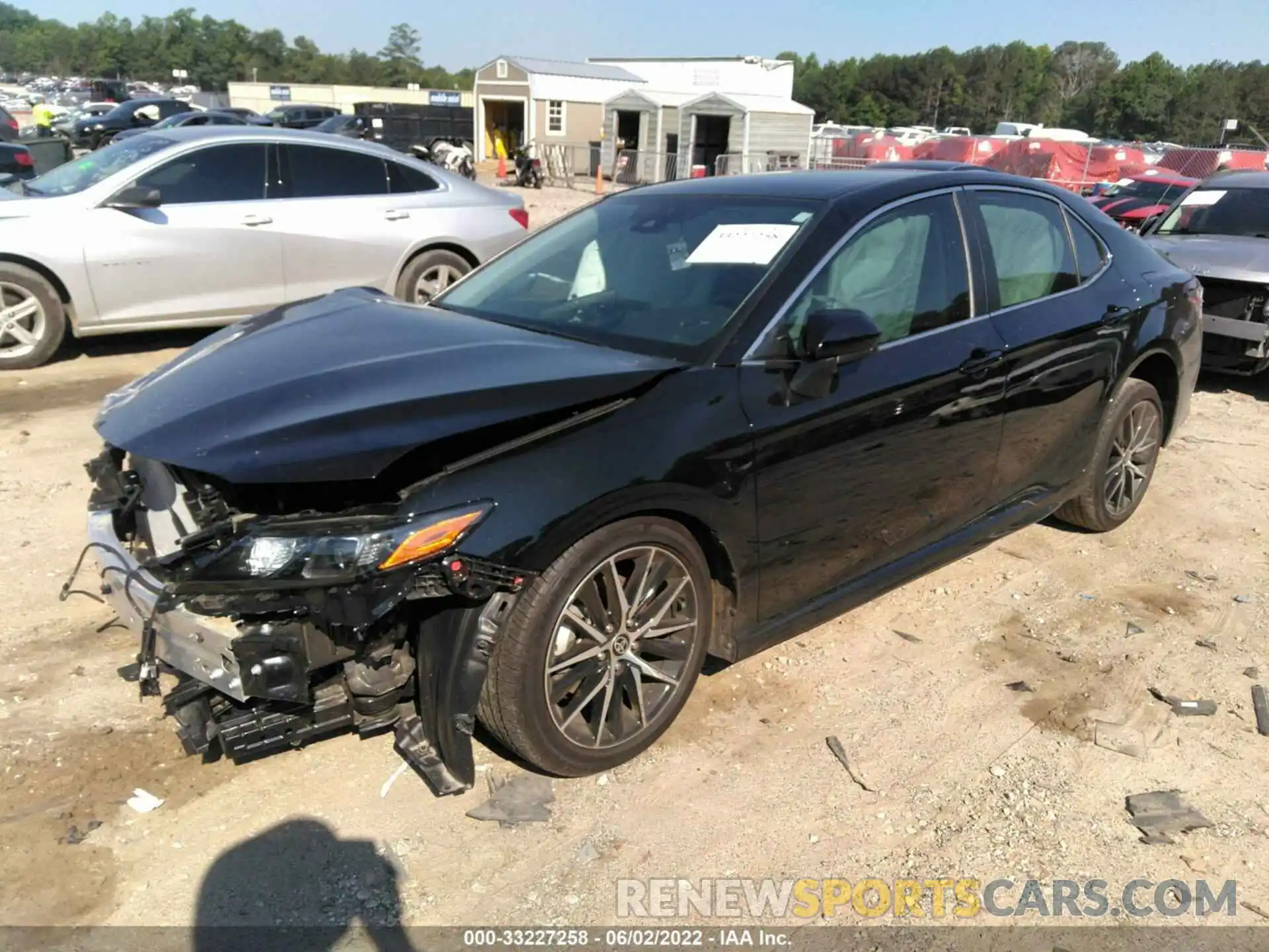 2 Photograph of a damaged car 4T1G11AK2MU576989 TOYOTA CAMRY 2021