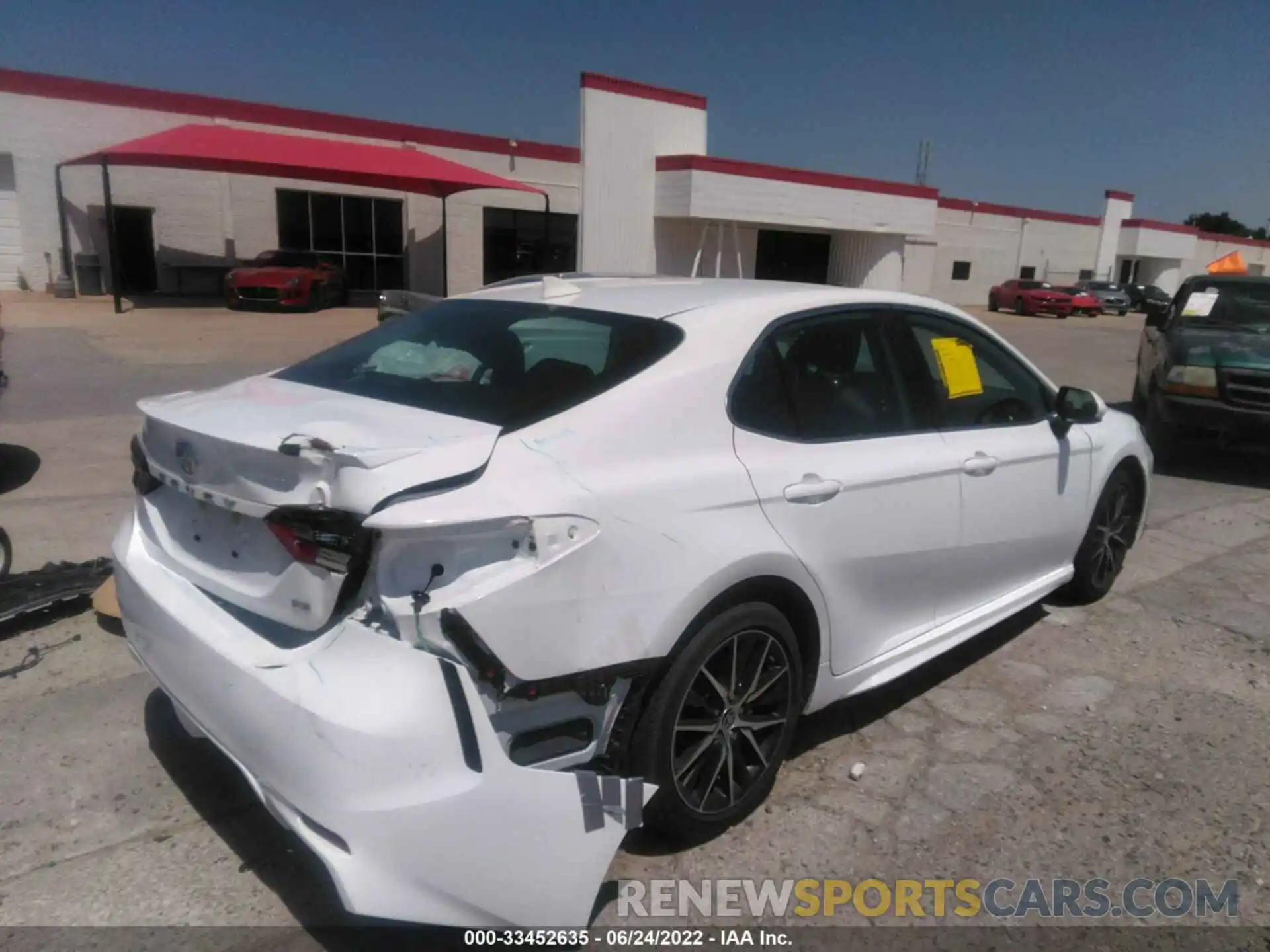 4 Photograph of a damaged car 4T1G11AK2MU579133 TOYOTA CAMRY 2021