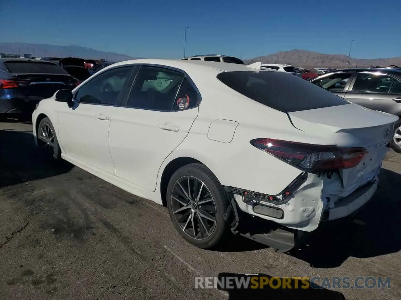 2 Photograph of a damaged car 4T1G11AK2MU580668 TOYOTA CAMRY 2021