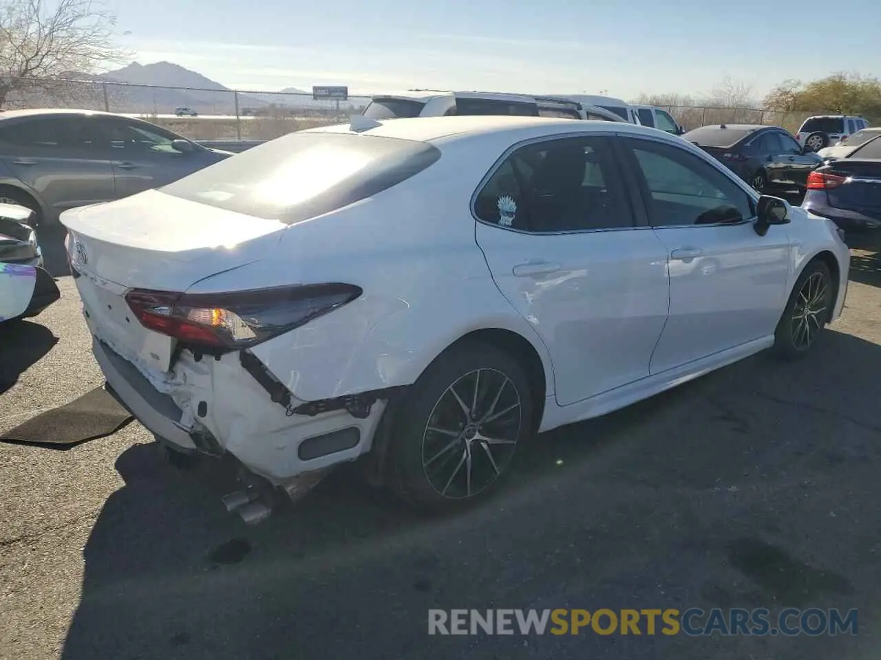 3 Photograph of a damaged car 4T1G11AK2MU580668 TOYOTA CAMRY 2021