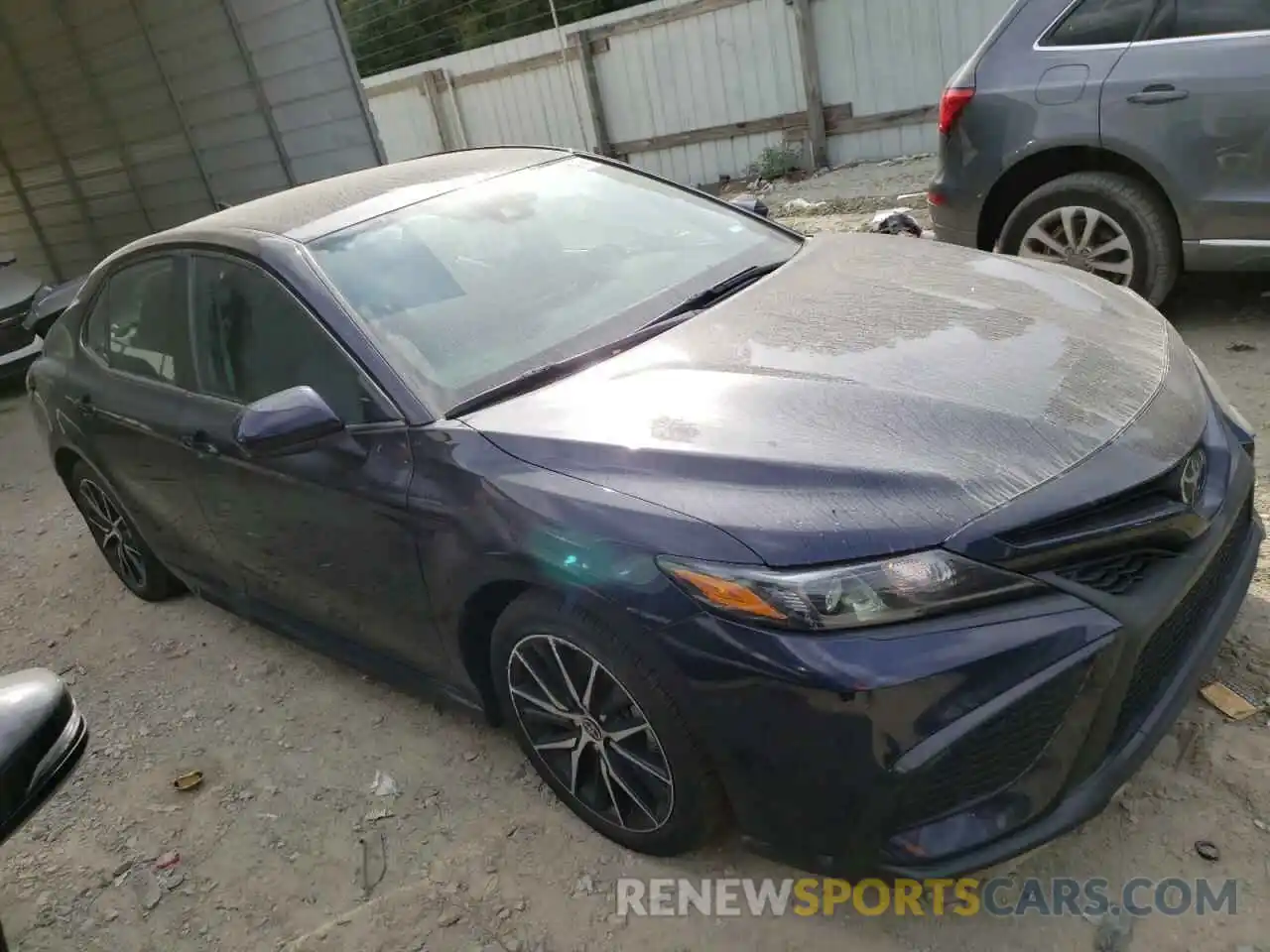 1 Photograph of a damaged car 4T1G11AK2MU591864 TOYOTA CAMRY 2021