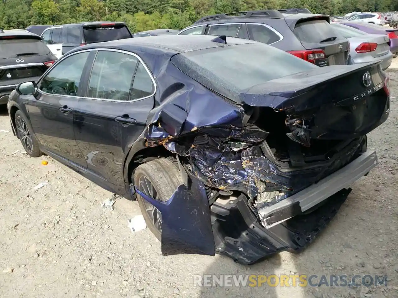 3 Photograph of a damaged car 4T1G11AK2MU591864 TOYOTA CAMRY 2021