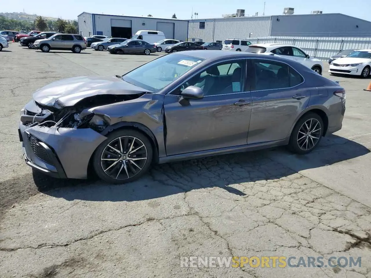 1 Photograph of a damaged car 4T1G11AK2MU600899 TOYOTA CAMRY 2021