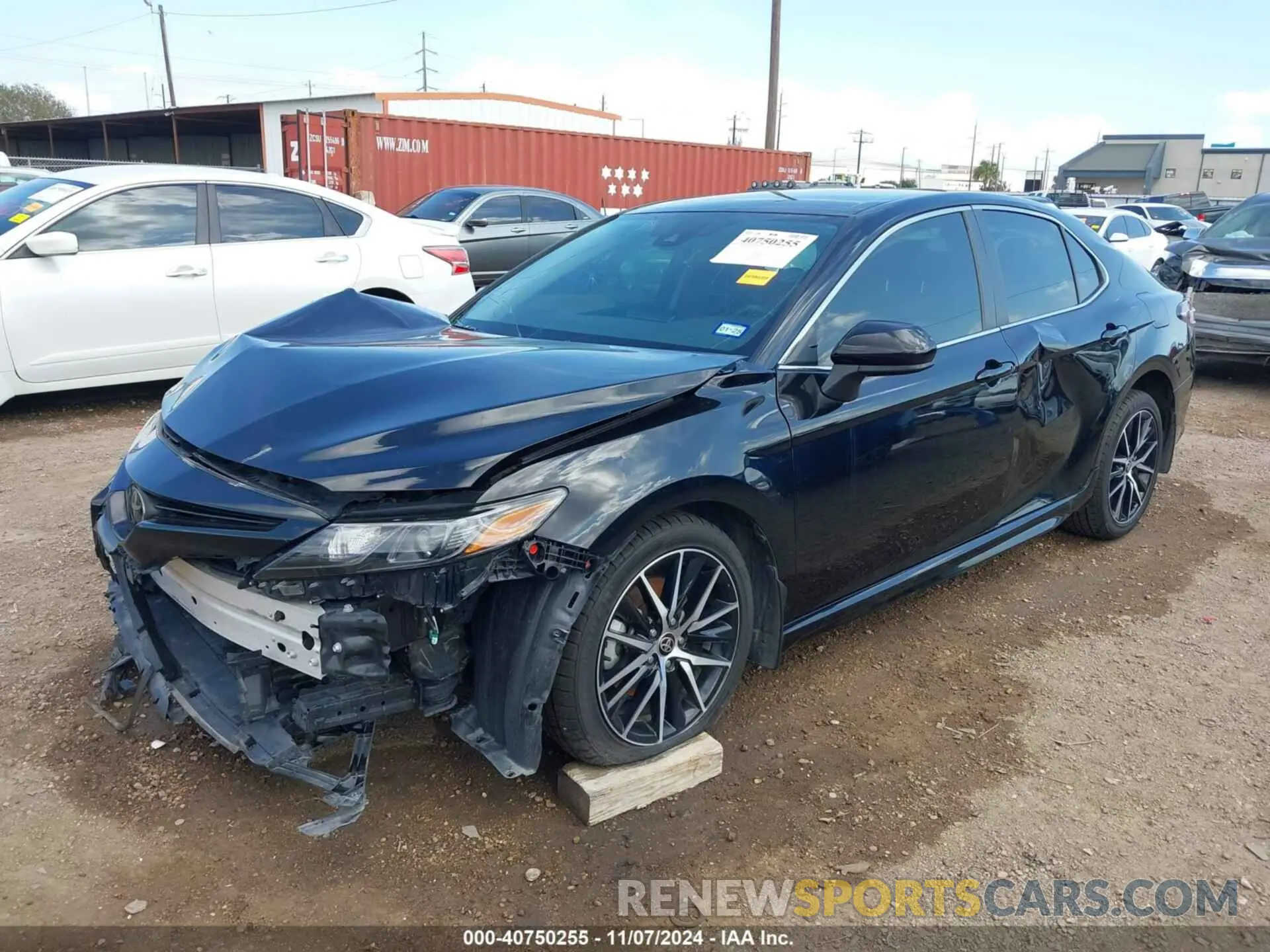 2 Photograph of a damaged car 4T1G11AK2MU603057 TOYOTA CAMRY 2021