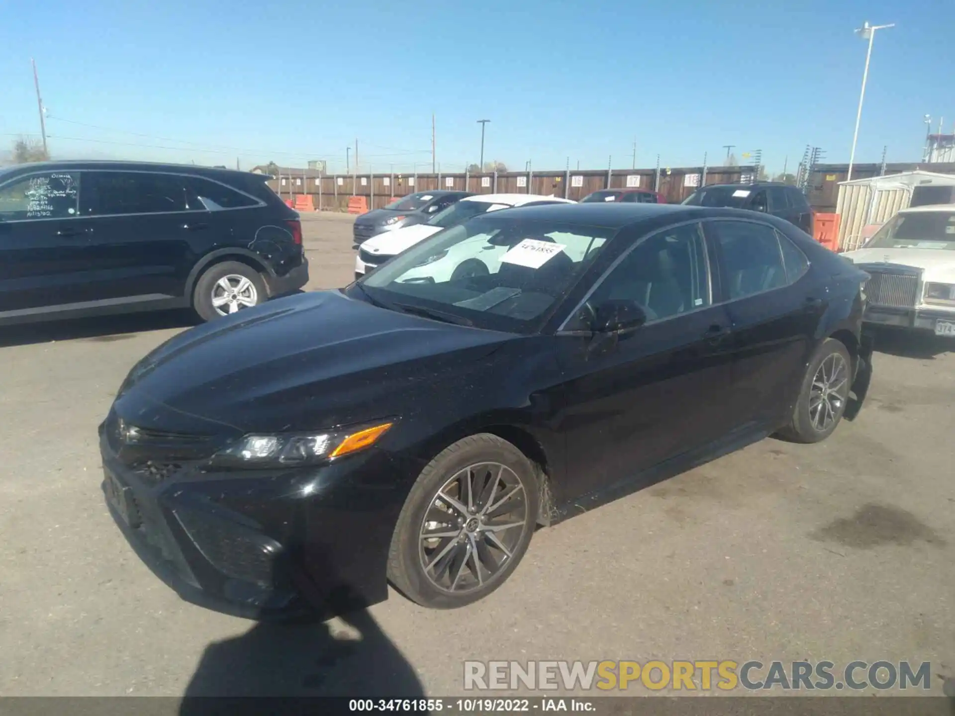 2 Photograph of a damaged car 4T1G11AK2MU607626 TOYOTA CAMRY 2021