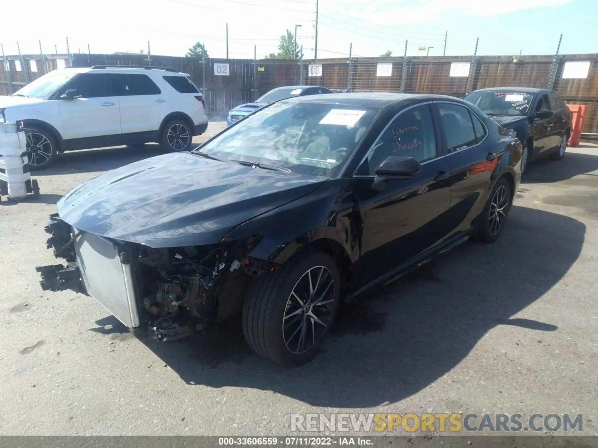 2 Photograph of a damaged car 4T1G11AK2MU611272 TOYOTA CAMRY 2021