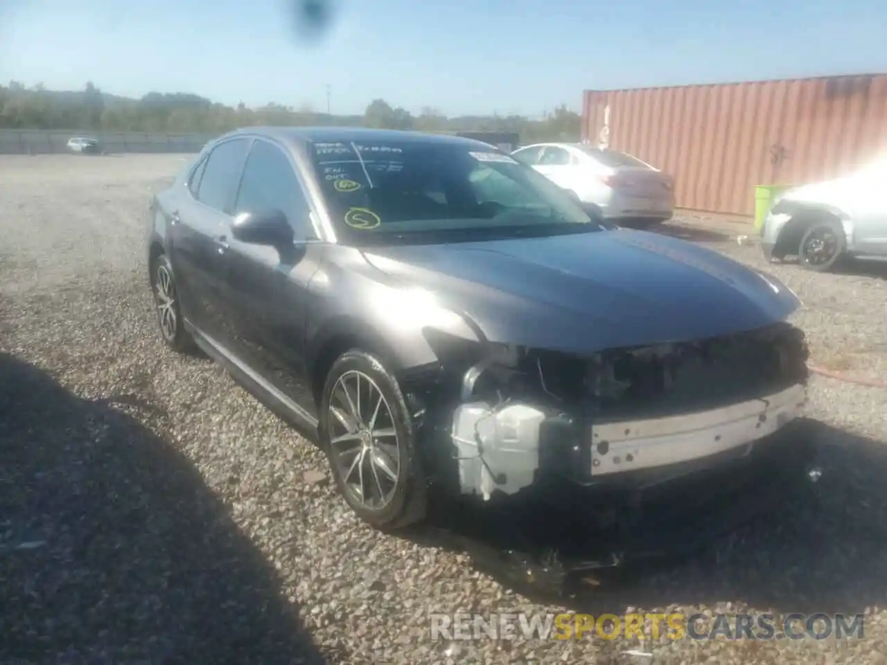 1 Photograph of a damaged car 4T1G11AK3MU411291 TOYOTA CAMRY 2021