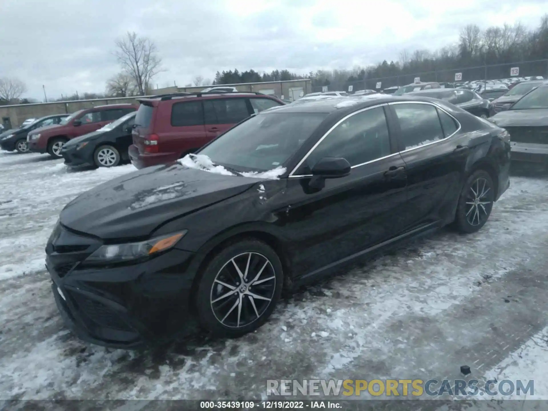 2 Photograph of a damaged car 4T1G11AK3MU415356 TOYOTA CAMRY 2021