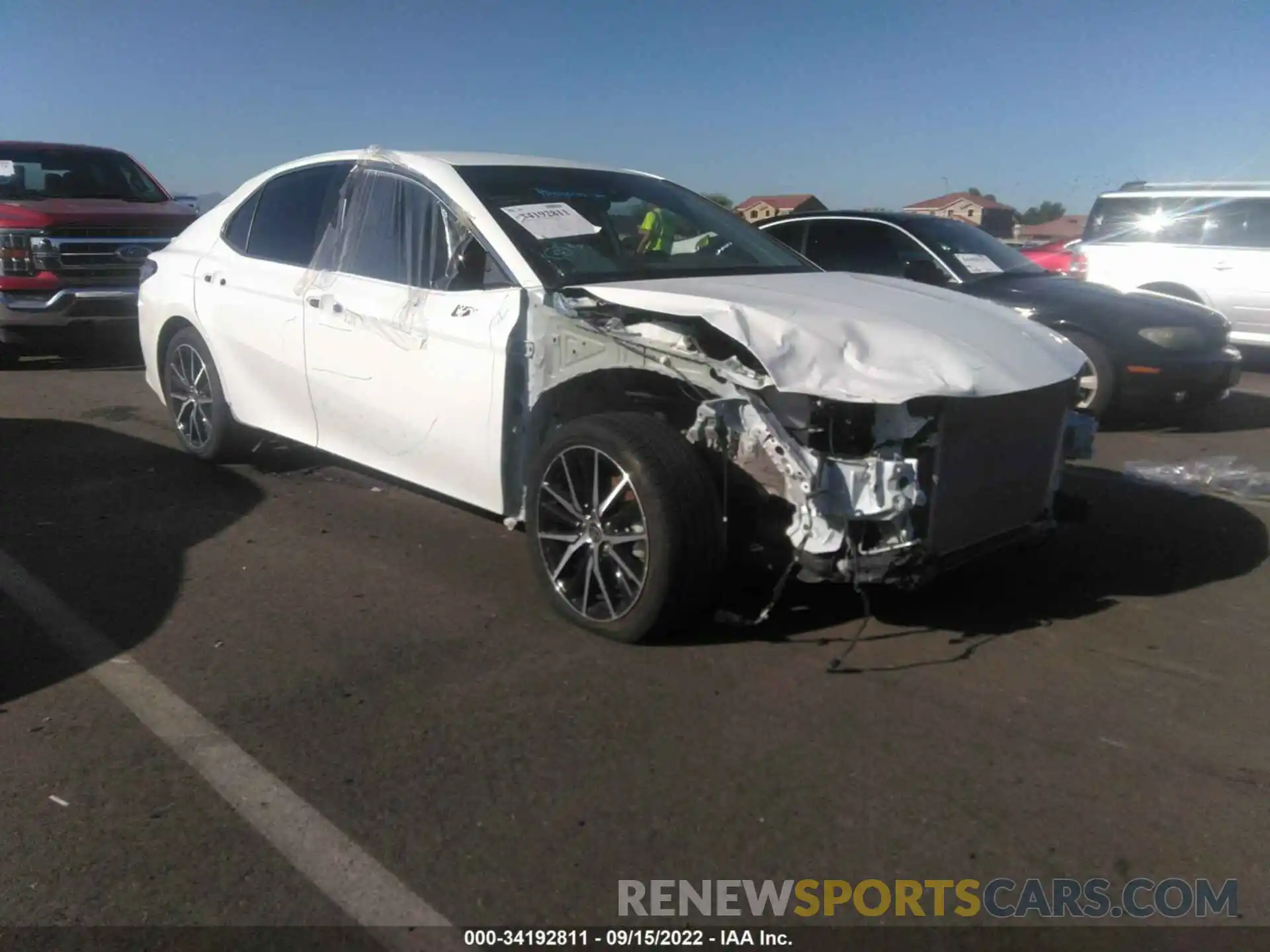 1 Photograph of a damaged car 4T1G11AK3MU435526 TOYOTA CAMRY 2021