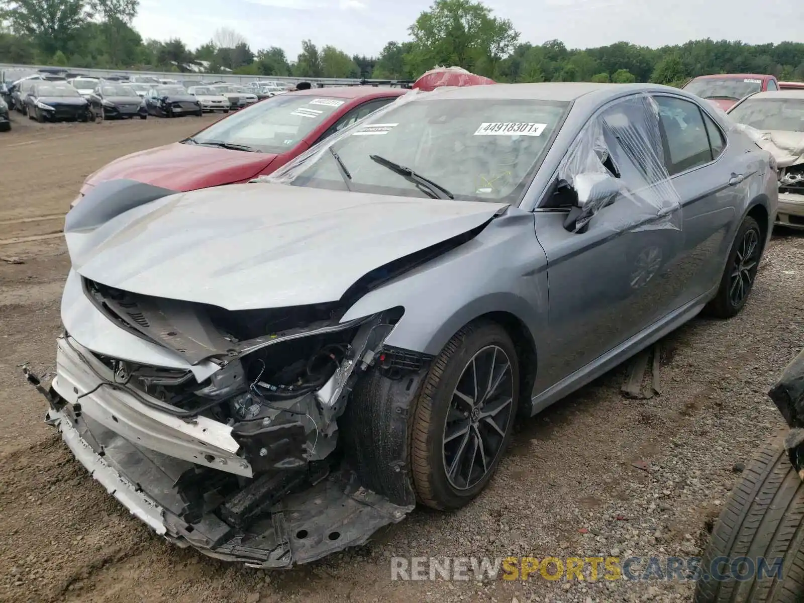 2 Photograph of a damaged car 4T1G11AK3MU436918 TOYOTA CAMRY 2021