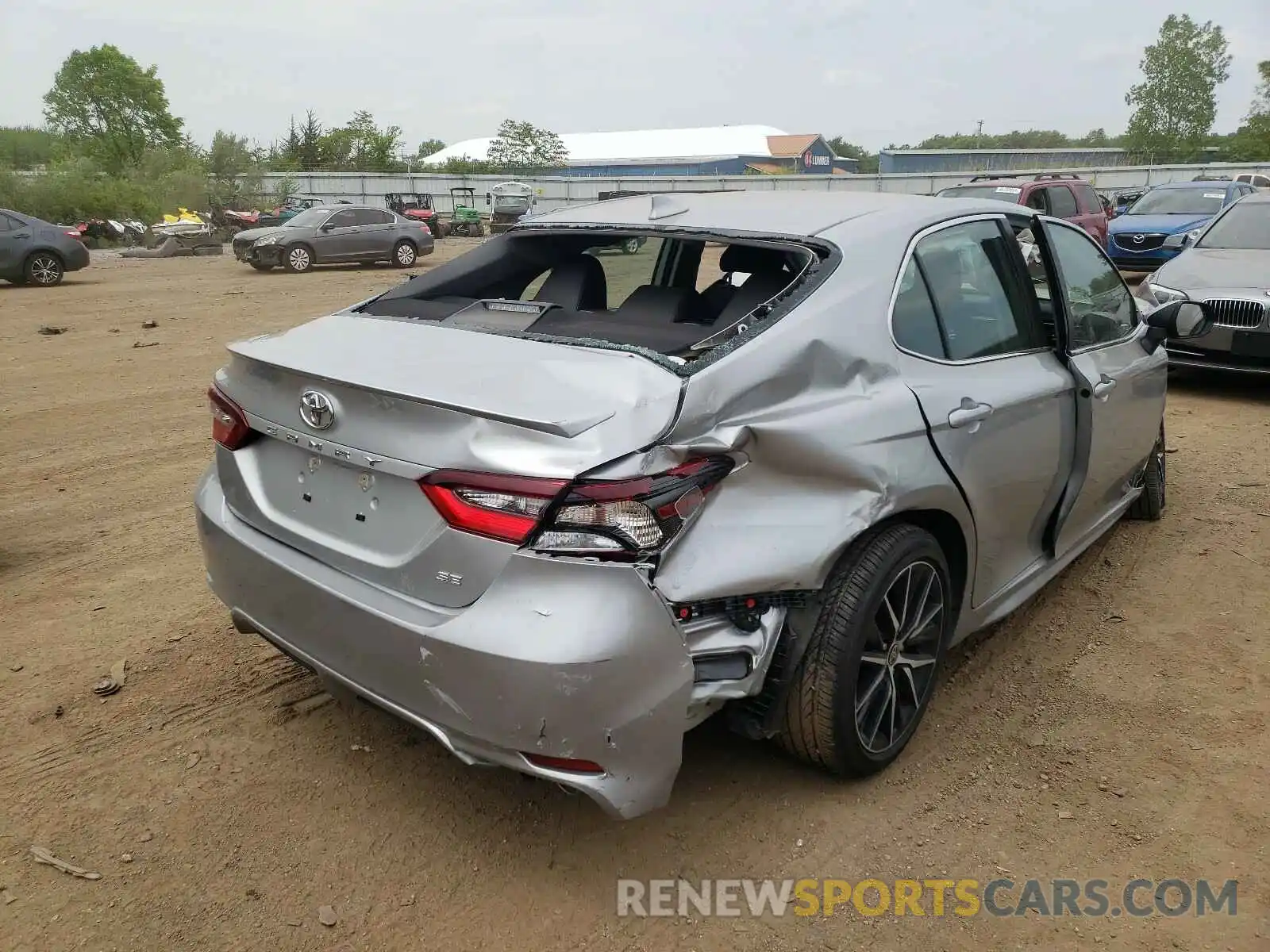 4 Photograph of a damaged car 4T1G11AK3MU436918 TOYOTA CAMRY 2021