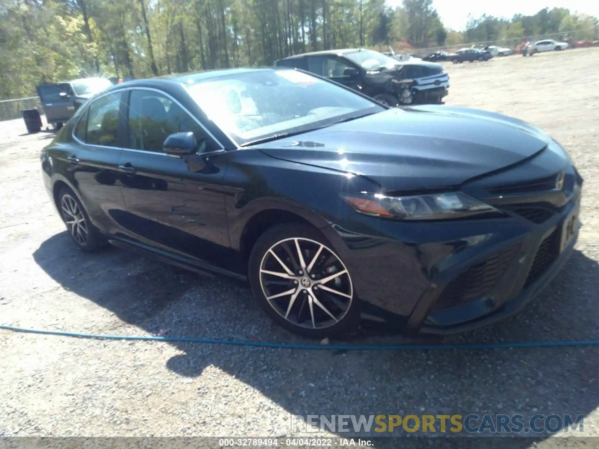 1 Photograph of a damaged car 4T1G11AK3MU437549 TOYOTA CAMRY 2021