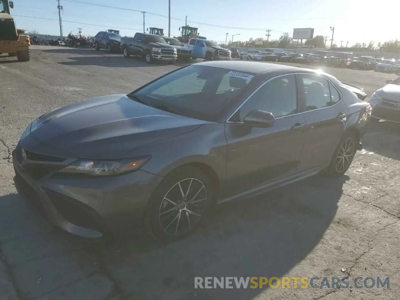 1 Photograph of a damaged car 4T1G11AK3MU437552 TOYOTA CAMRY 2021