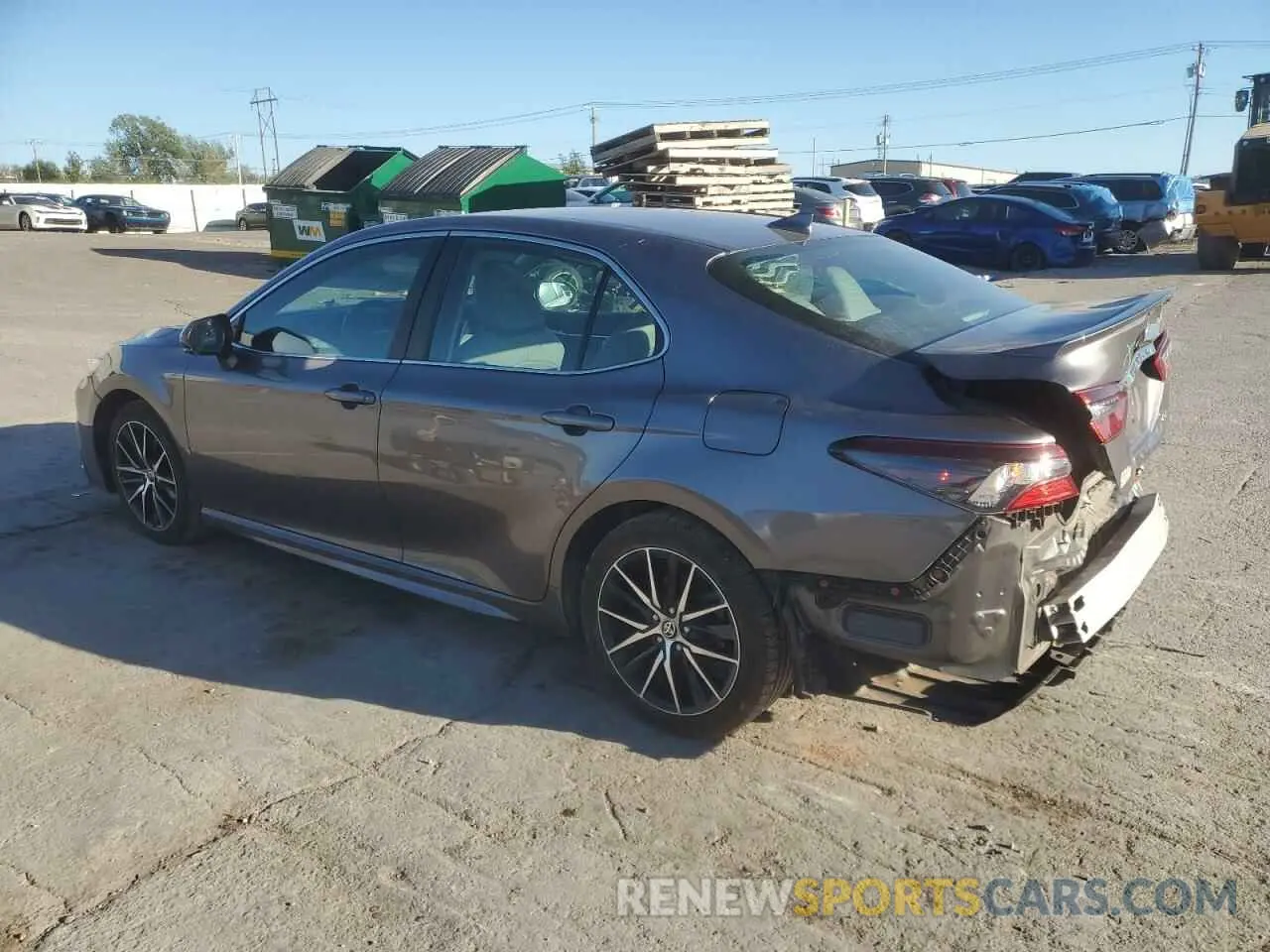 2 Photograph of a damaged car 4T1G11AK3MU437552 TOYOTA CAMRY 2021
