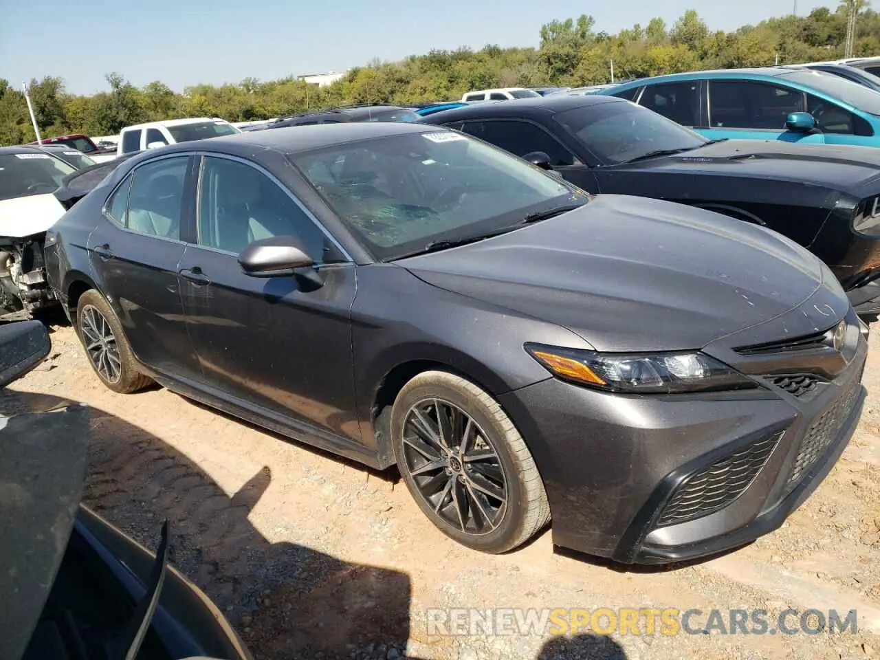 4 Photograph of a damaged car 4T1G11AK3MU437552 TOYOTA CAMRY 2021