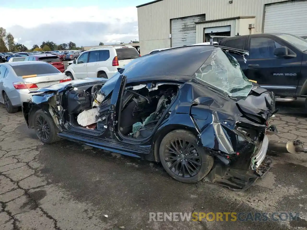 2 Photograph of a damaged car 4T1G11AK3MU438104 TOYOTA CAMRY 2021