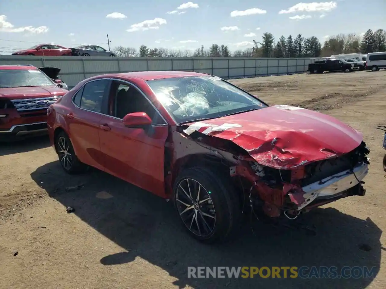 1 Photograph of a damaged car 4T1G11AK3MU438961 TOYOTA CAMRY 2021