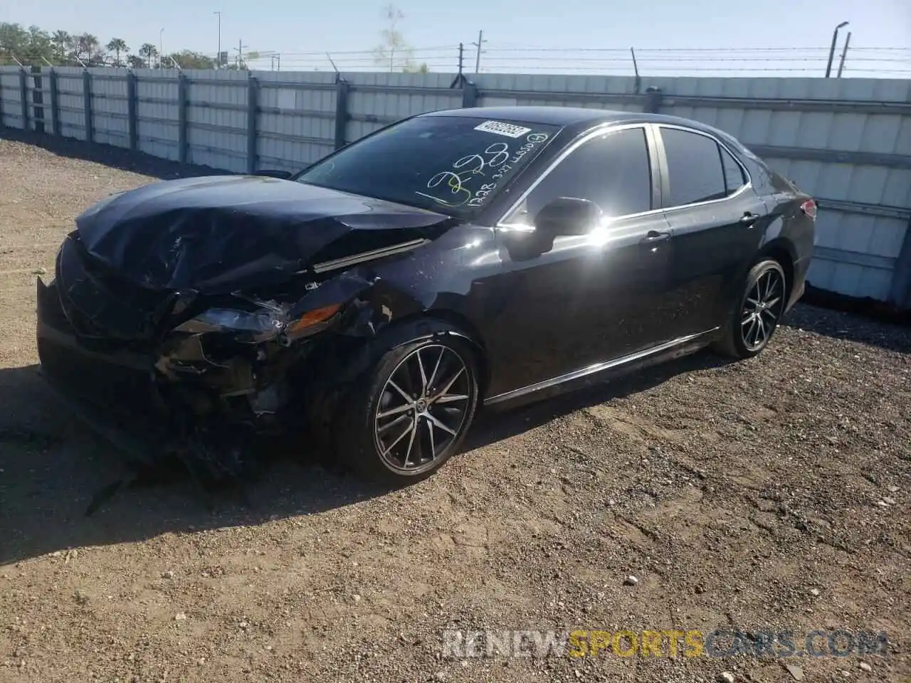 2 Photograph of a damaged car 4T1G11AK3MU441228 TOYOTA CAMRY 2021