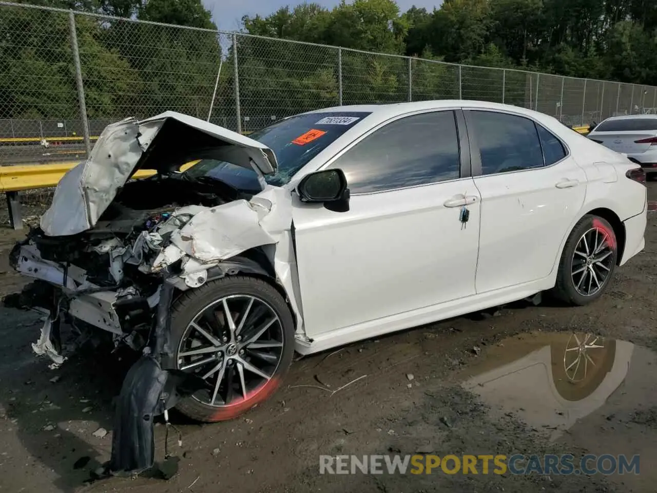 1 Photograph of a damaged car 4T1G11AK3MU446171 TOYOTA CAMRY 2021