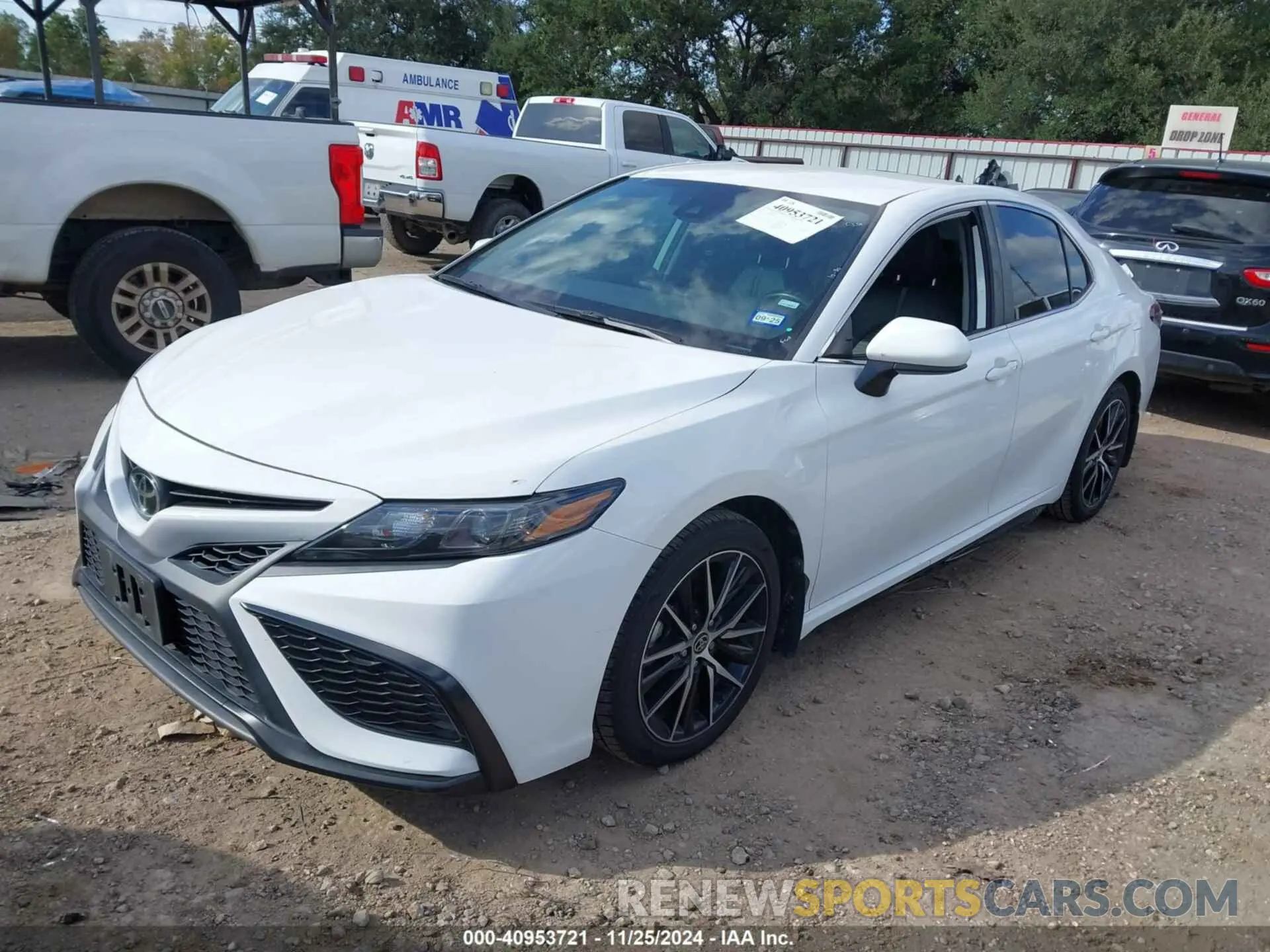 2 Photograph of a damaged car 4T1G11AK3MU448177 TOYOTA CAMRY 2021