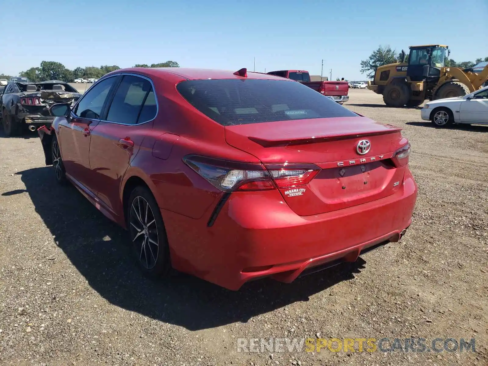 3 Photograph of a damaged car 4T1G11AK3MU448311 TOYOTA CAMRY 2021