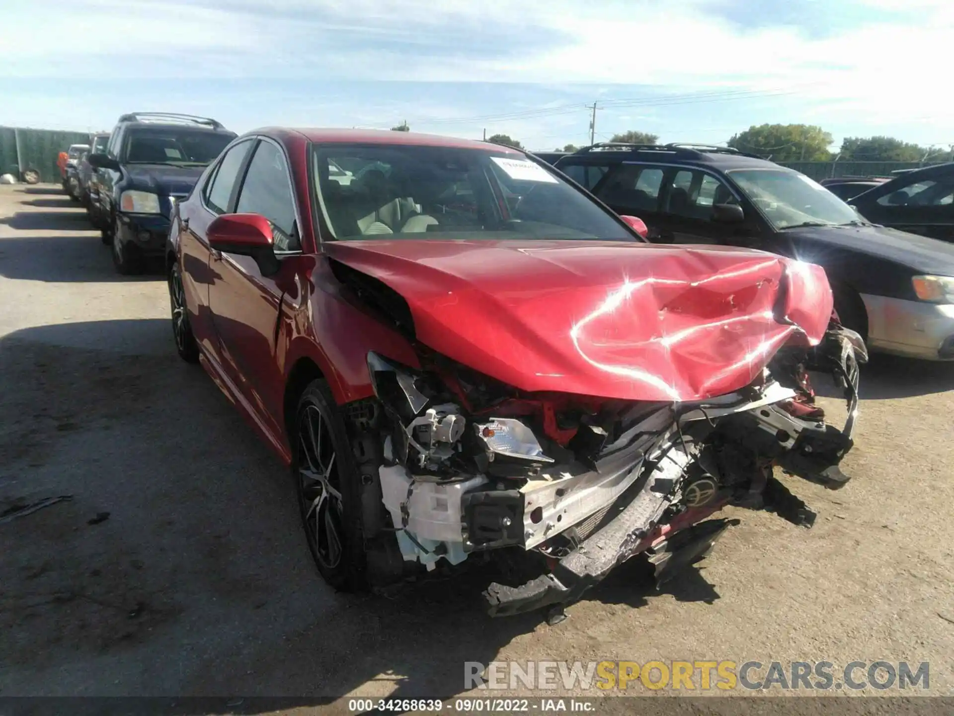 1 Photograph of a damaged car 4T1G11AK3MU450558 TOYOTA CAMRY 2021