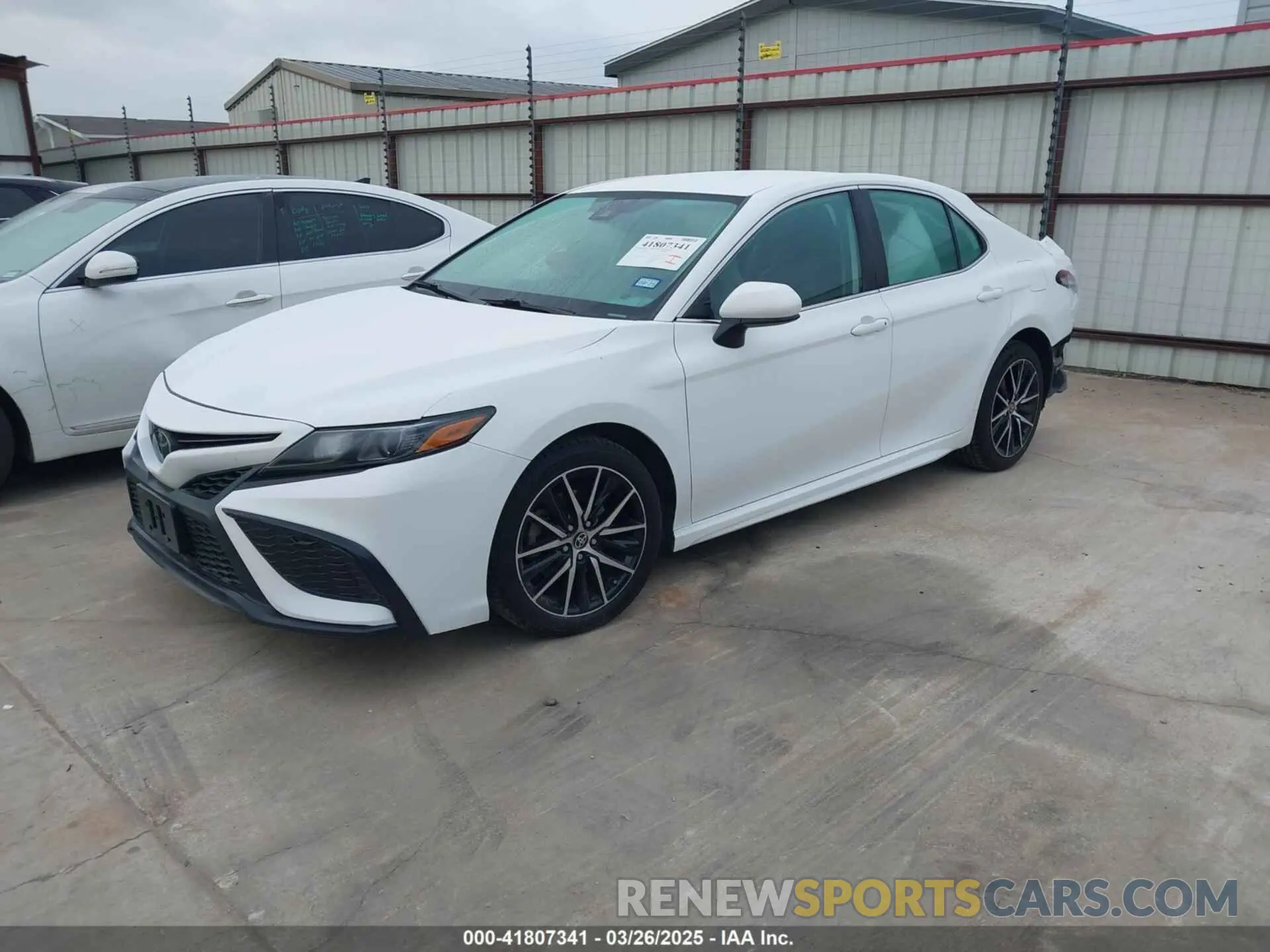 2 Photograph of a damaged car 4T1G11AK3MU451421 TOYOTA CAMRY 2021