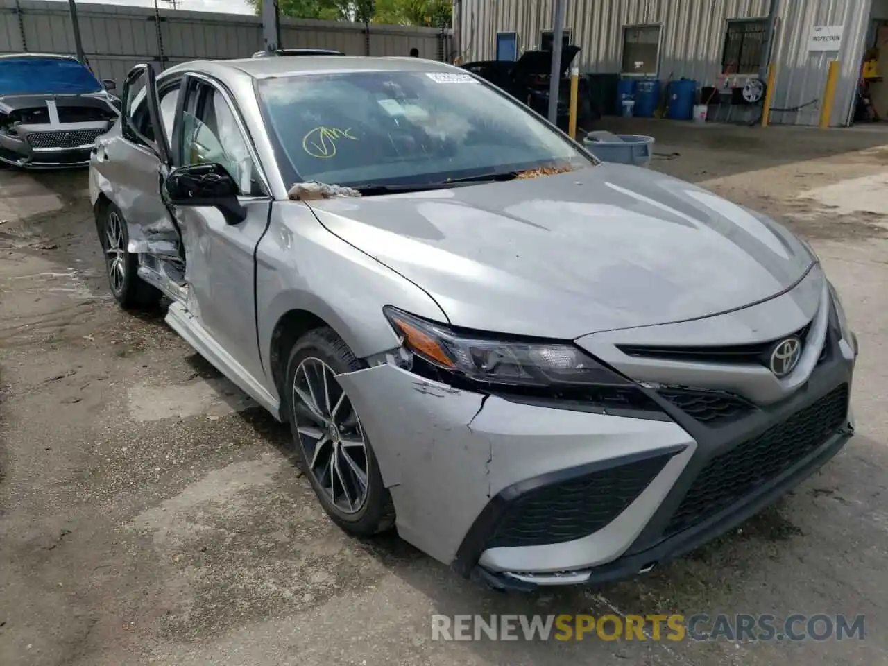 1 Photograph of a damaged car 4T1G11AK3MU453928 TOYOTA CAMRY 2021