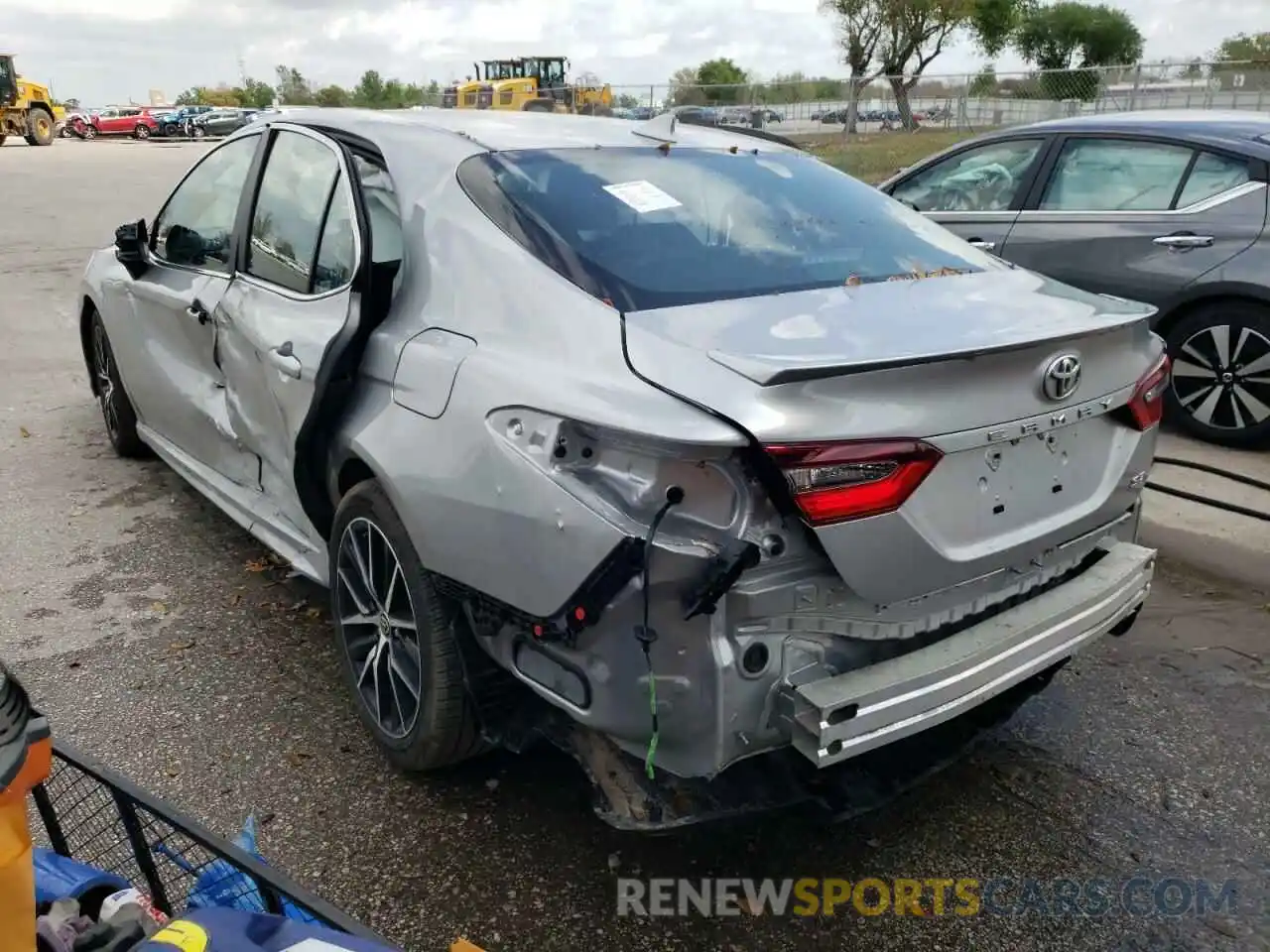 3 Photograph of a damaged car 4T1G11AK3MU453928 TOYOTA CAMRY 2021