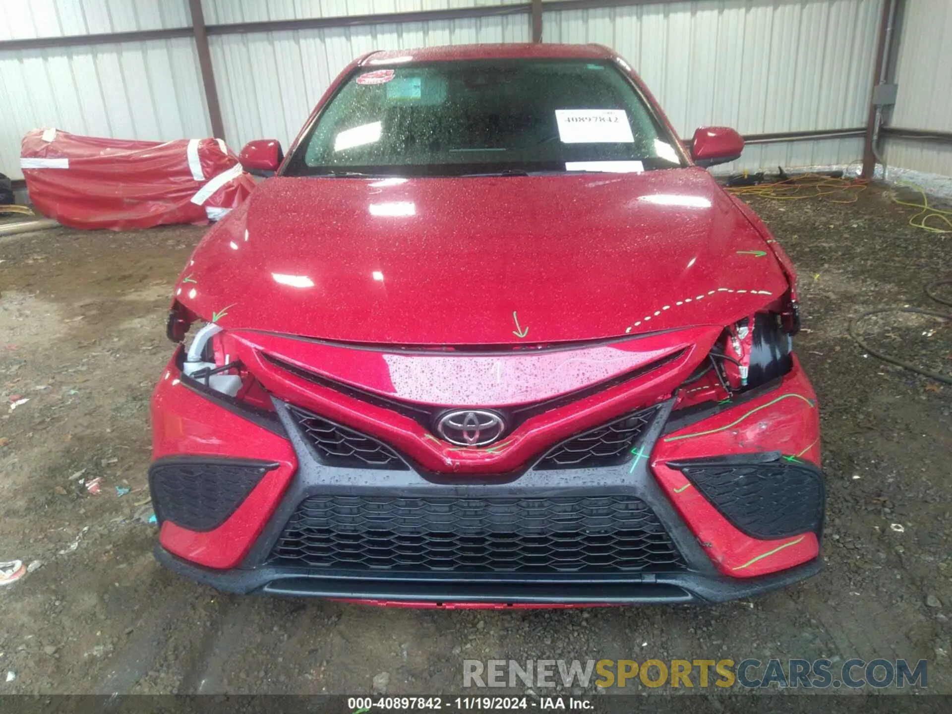 12 Photograph of a damaged car 4T1G11AK3MU453959 TOYOTA CAMRY 2021