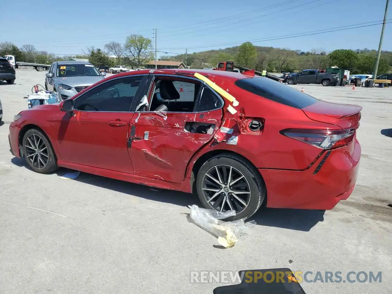 2 Photograph of a damaged car 4T1G11AK3MU454920 TOYOTA CAMRY 2021