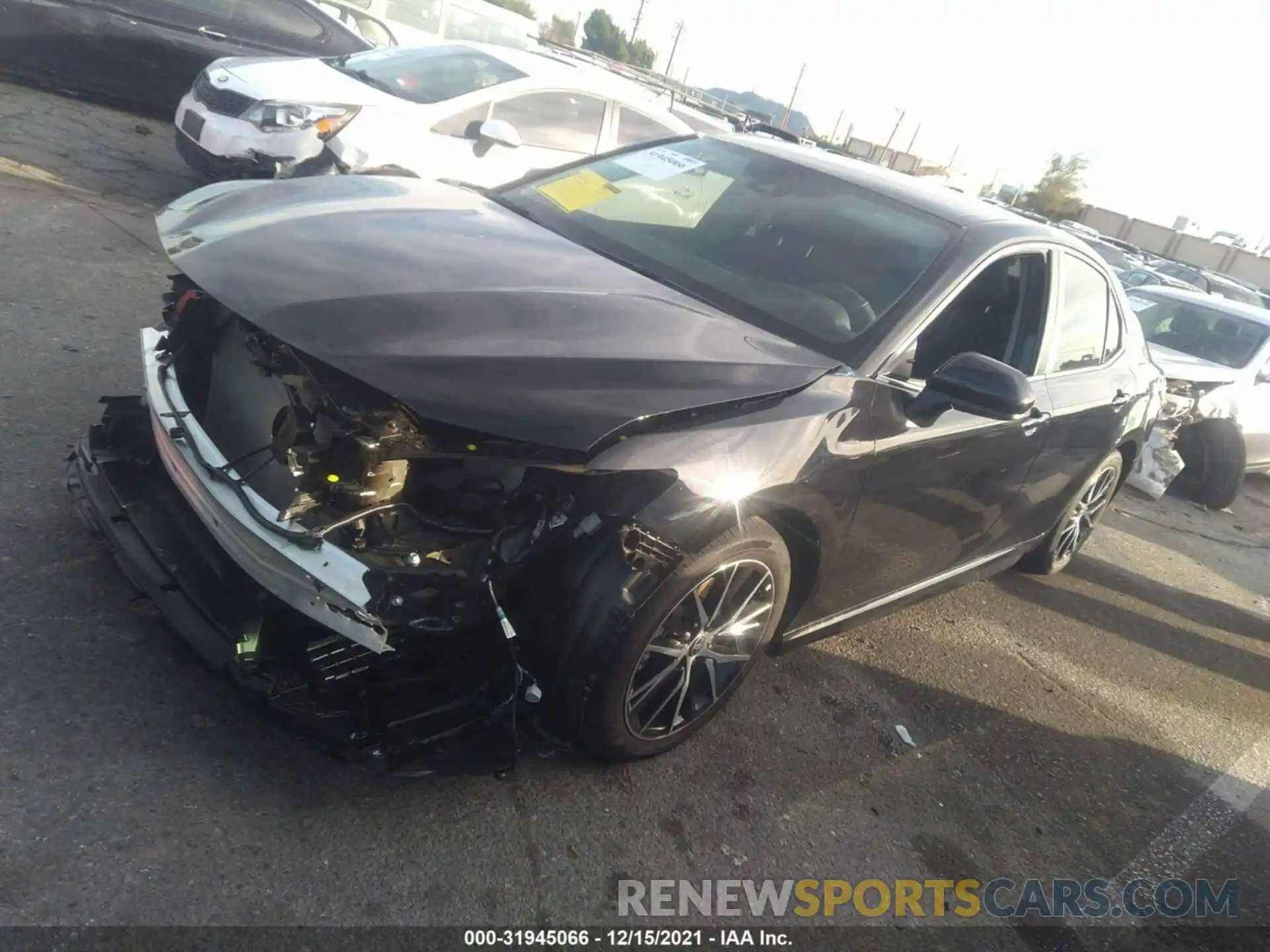 2 Photograph of a damaged car 4T1G11AK3MU461821 TOYOTA CAMRY 2021