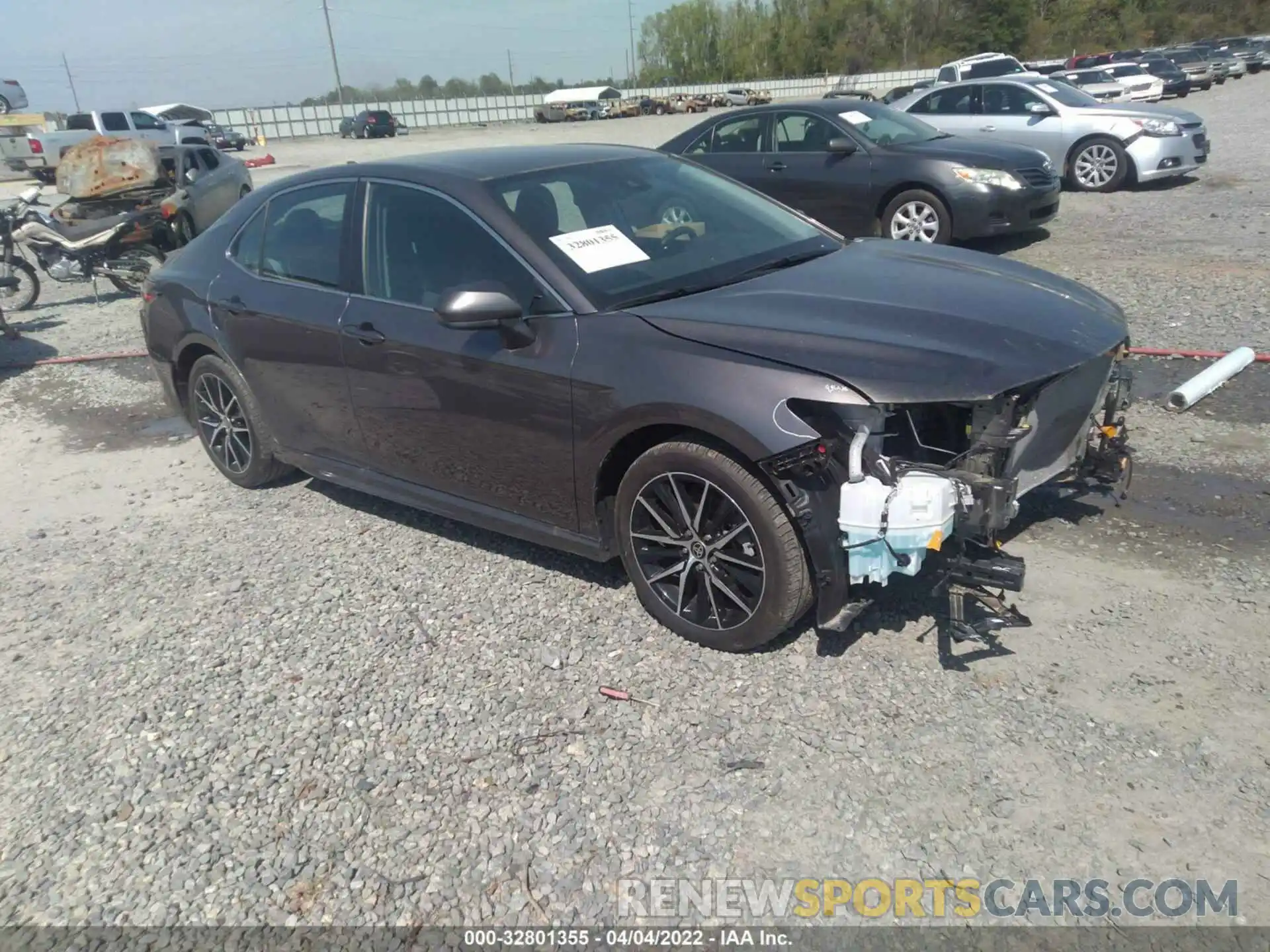 1 Photograph of a damaged car 4T1G11AK3MU468039 TOYOTA CAMRY 2021