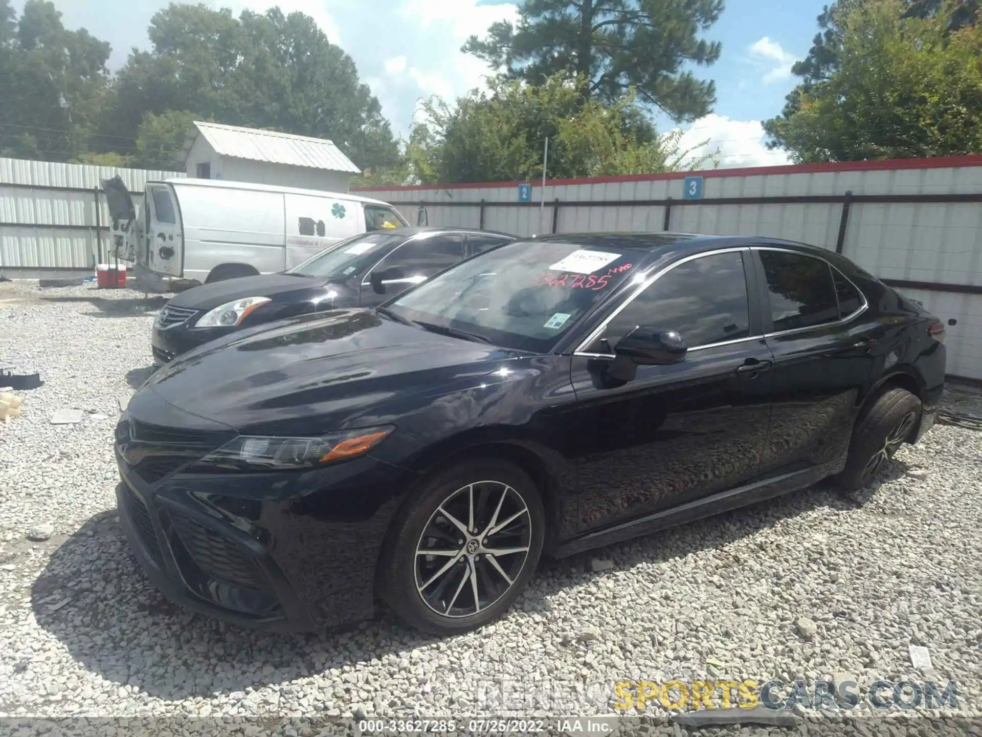 2 Photograph of a damaged car 4T1G11AK3MU472348 TOYOTA CAMRY 2021